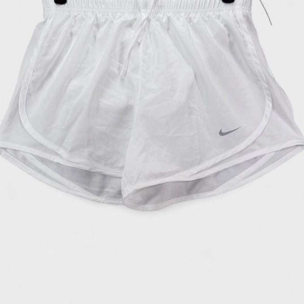 Nike Tempo Womens Small White Dri-Fit Running Shorts Brief Lined NWT